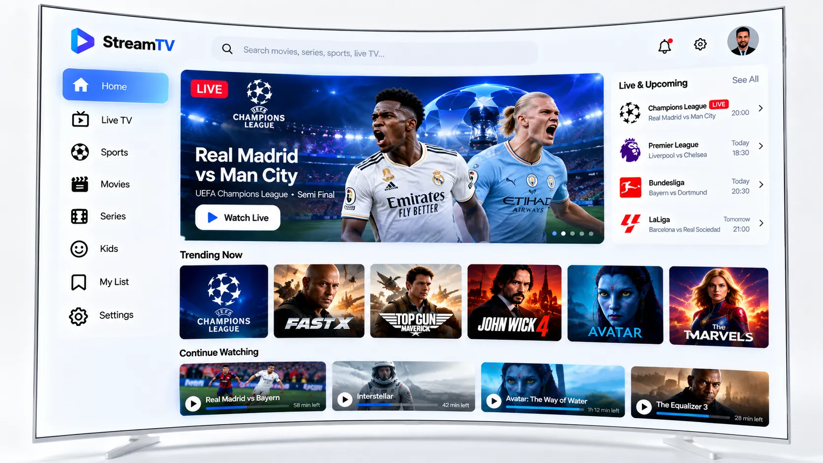 FRITZ!Box Benutzeroberfläche: Heimnetz und DNS-Einstellungen für IPTV optimieren