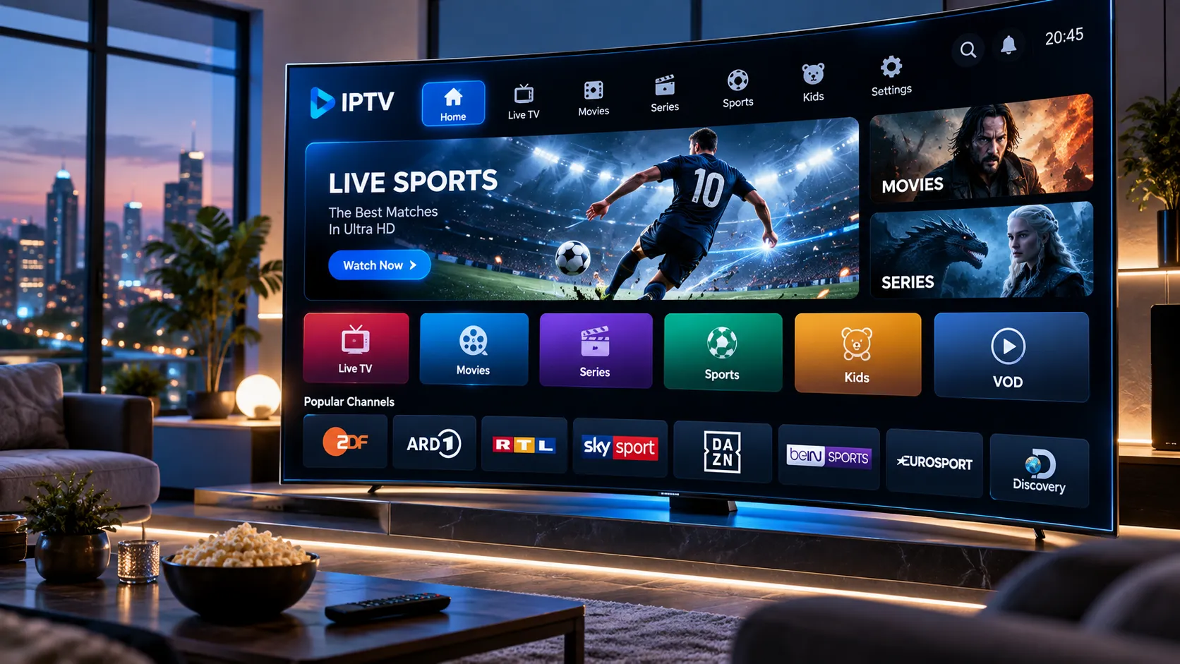 IPTV-Player auf Fire TV Stick: M3U-Playlist, EPG und Multi-Stream-Ansicht